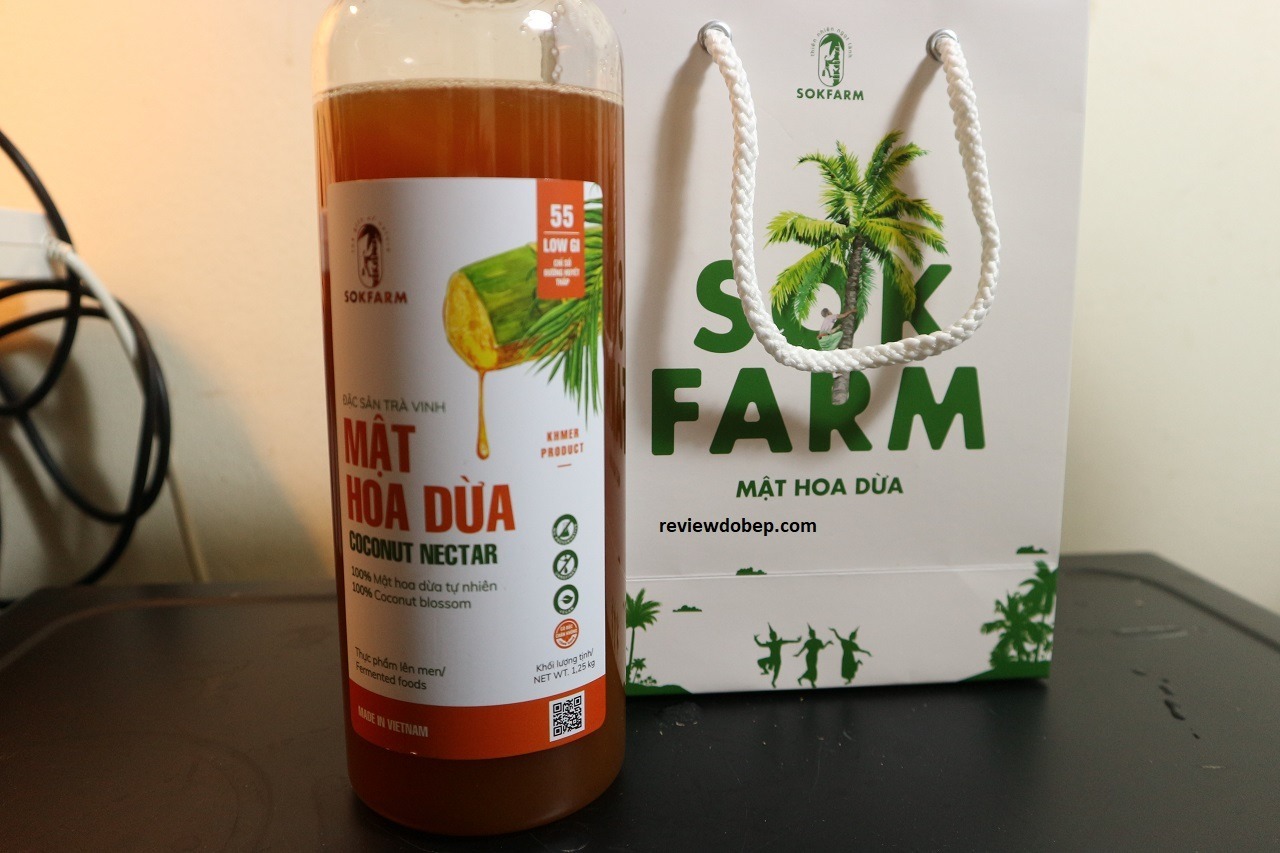 đường mật hoa dừa sokfarm giá bao nhiêu