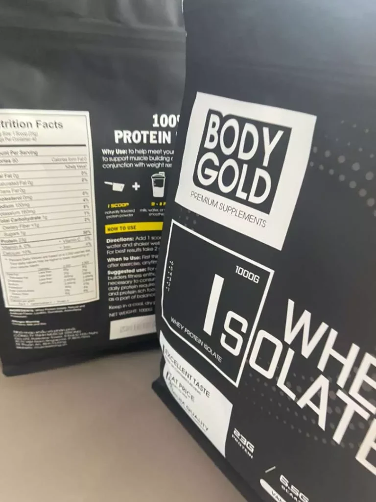 body gold whey isolate