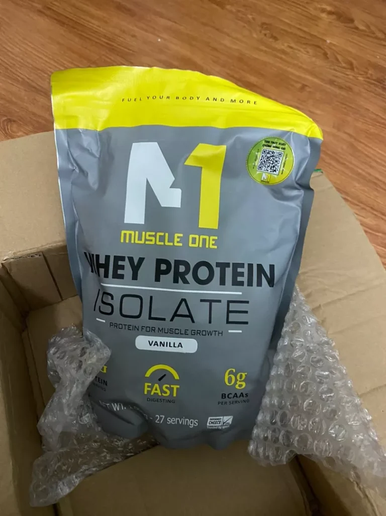 whey protein isolate muscle one có tốt không