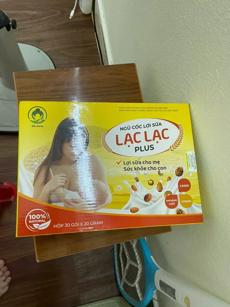 ngũ cốc lợi sữa lạc lạc plus có tốt không