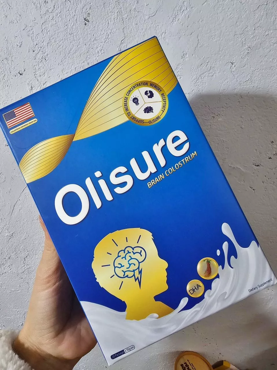 sữa non trí não olisure có tốt không