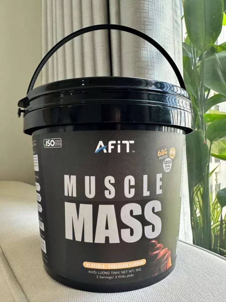 sữa tăng cân afit muscle mass có tốt không