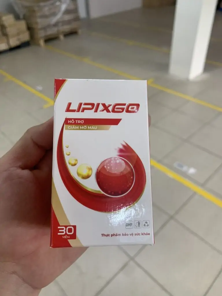 giảm mỡ máu lipixgo giá bao nhiêu