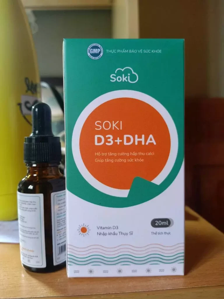 soki d3 dha có tốt không