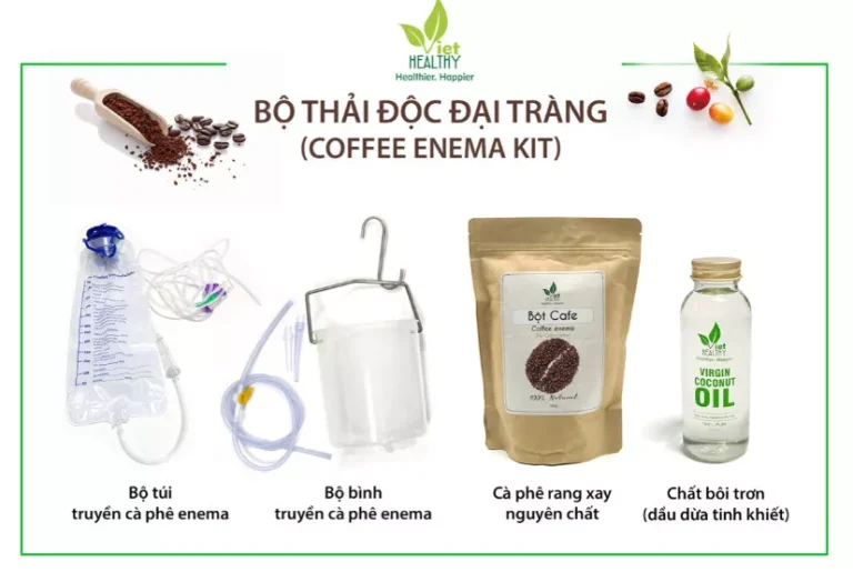 bộ thải độc đại trang coffee enema